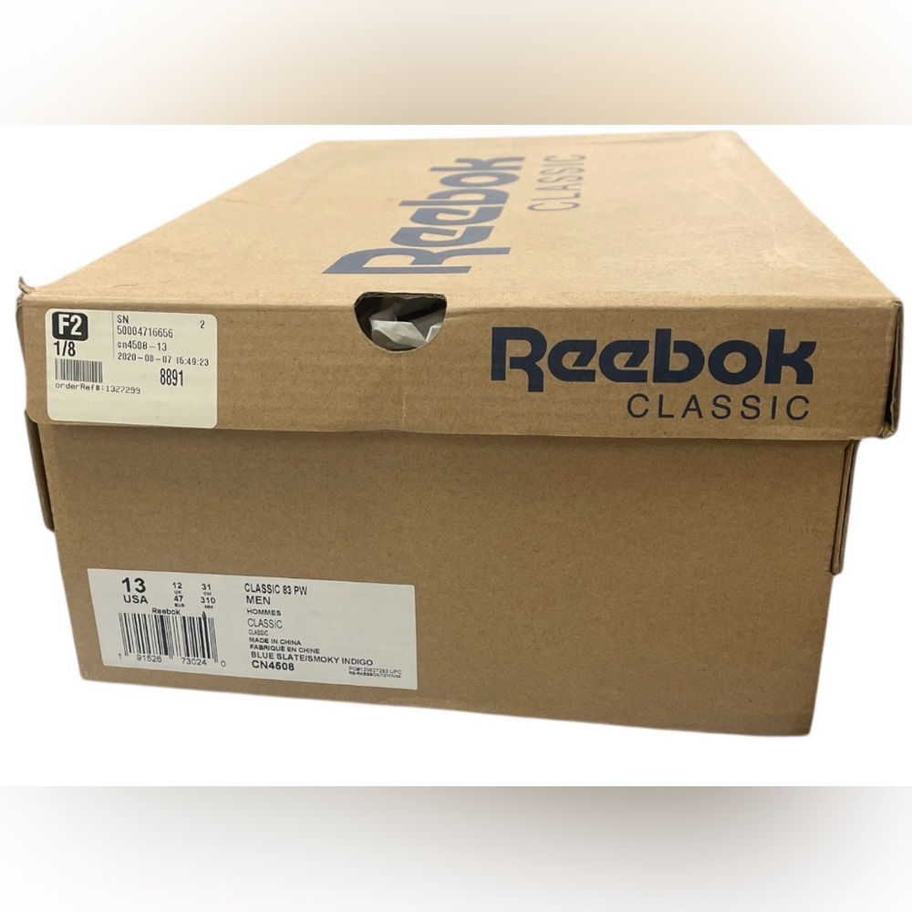 Reebok Classic 83 PW CN4508 Blue Slate Smoky Indigo Men’s Size 13 Rare NIB